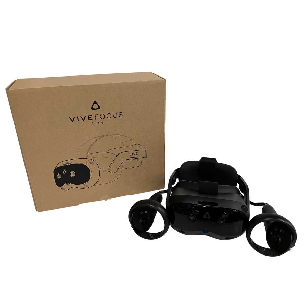 HTC VIVE Focus Vision VRヘッドセット Focus3フェイシャルトラッカーセット 良好 B10585001