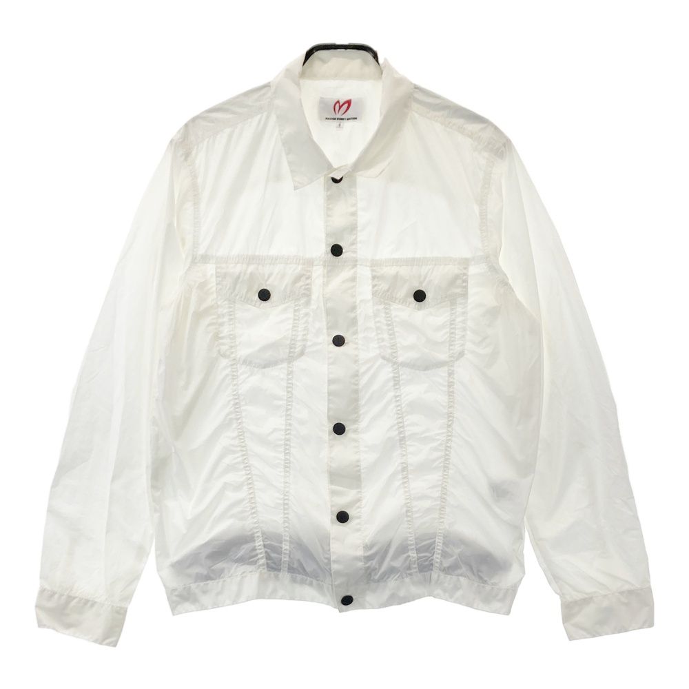 サイズ 6 MASTER BUNNY EDITION マスターバニーエディション ナイロンブルゾン ホワイト系 240003001871 ゴルフウェア メンズ ストスト