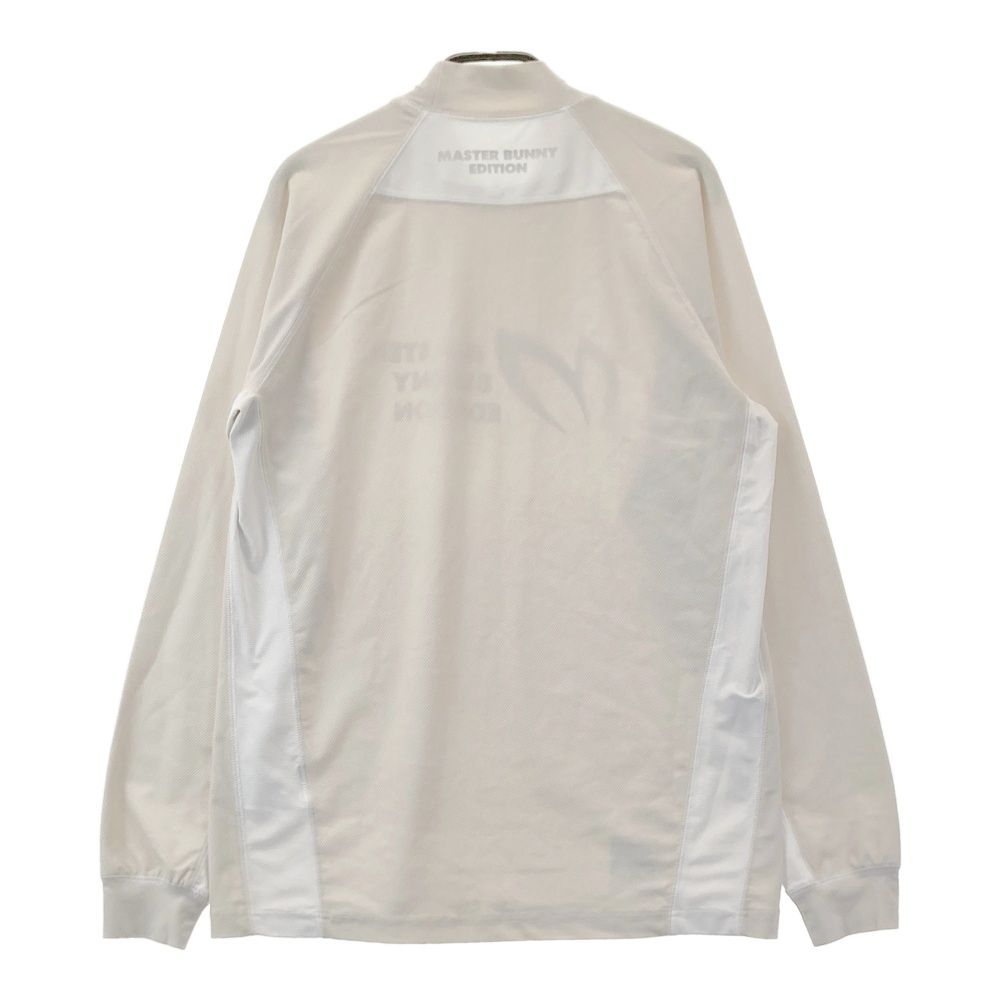 サイズ 5 MASTER BUNNY EDITION マスターバニーエディション ハイネック長袖Tシャツ ベージュ系 ゴルフウェア メンズ ストスト