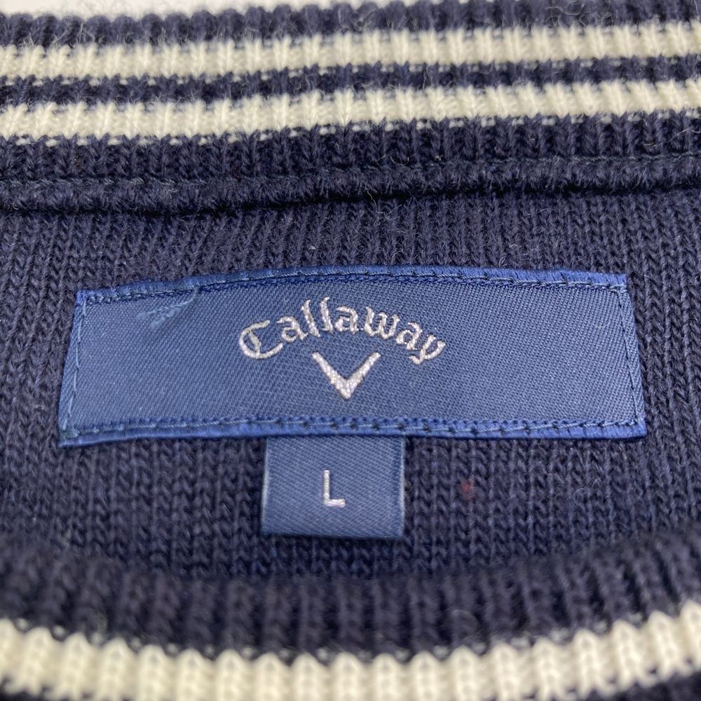 サイズ：L サイズ：L CALLAWAY キャロウェイ クルーネック ニット