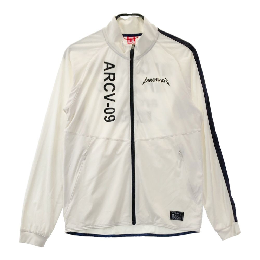 サイズ 46 ARCHIVIO アルチビオ 長袖 ジップジャケット ホワイト系 240101554905 ゴルフウェア メンズ ストスト