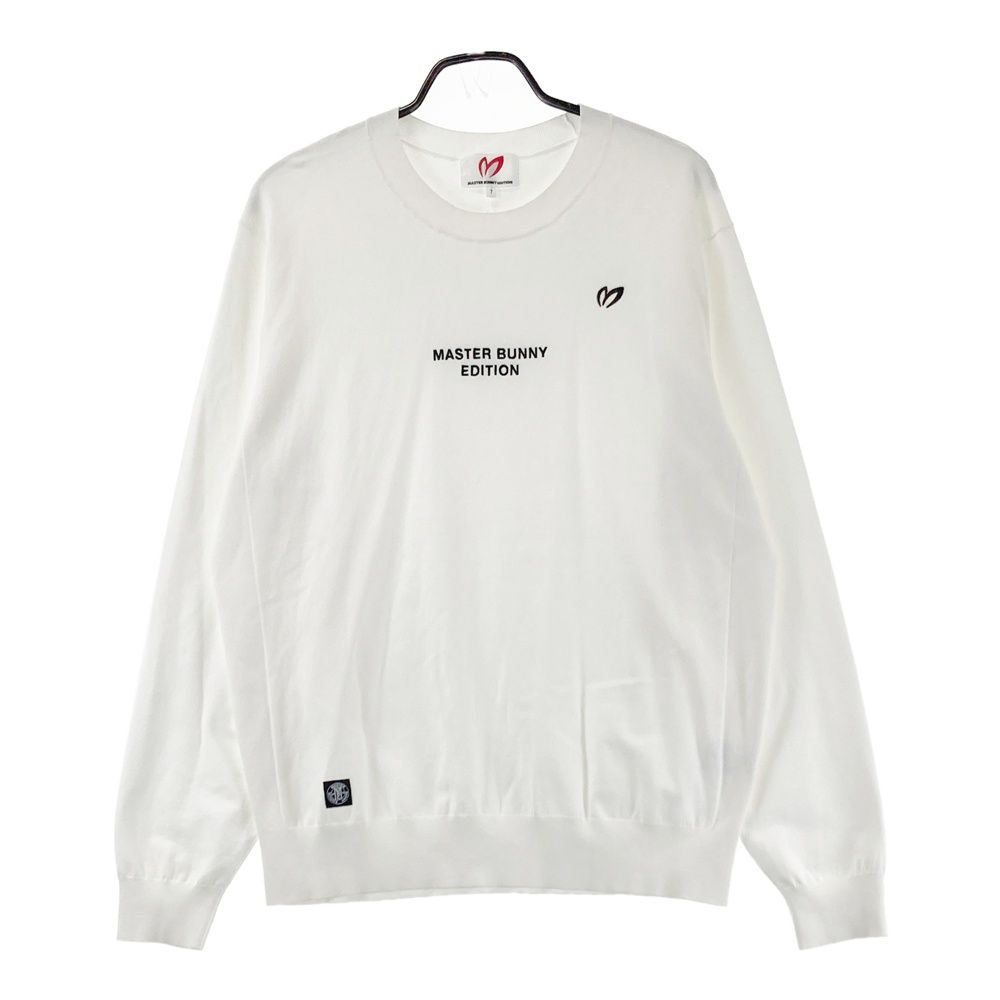 サイズ 7 MASTER BUNNY EDITION マスターバニーエディション モデル ニットセーター ホワイト系 240101556376 ゴルフウェア メンズ ストスト