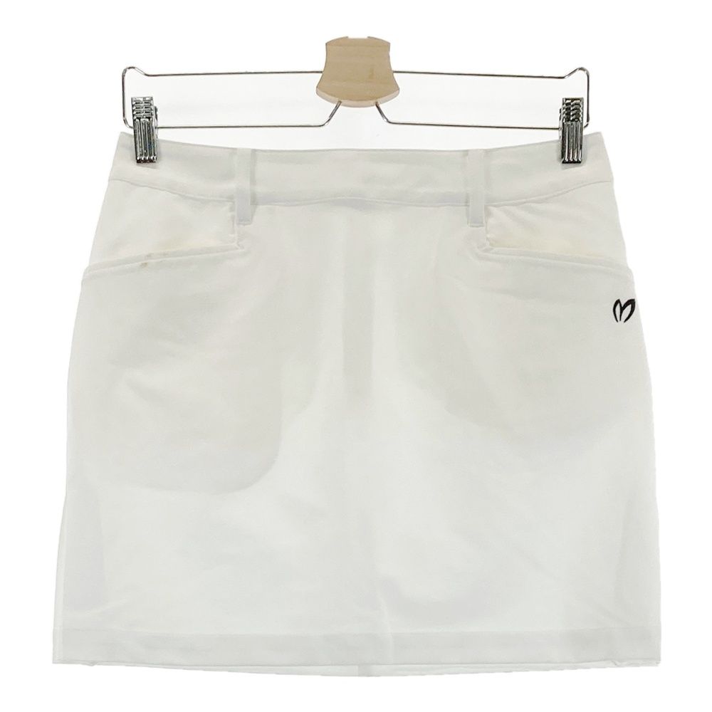 サイズ 2 MASTER BUNNY EDITION マスターバニーエディション モデル ストレッチスカート ホワイト系 240101558299 ゴルフウェア レディース ストスト
