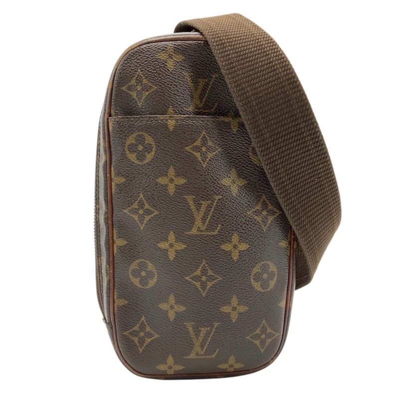 LOUIS VUITTON ルイヴィトン 品 -BC M51870 ポシェットガンジュ モノグラム ブラウン メンズ g3100653927900010 かんてい局宜野湾愛知店