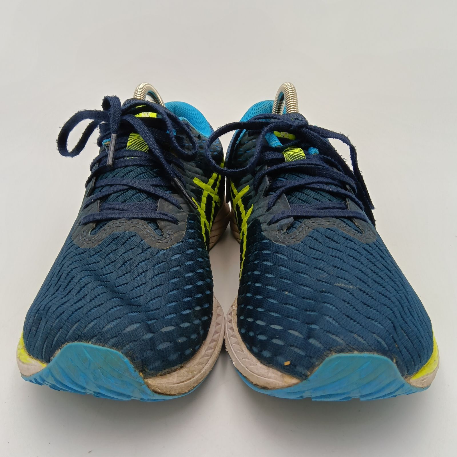 asics アシックス ランニングシューズ HYPER SPEED 1011B025 紺 黄