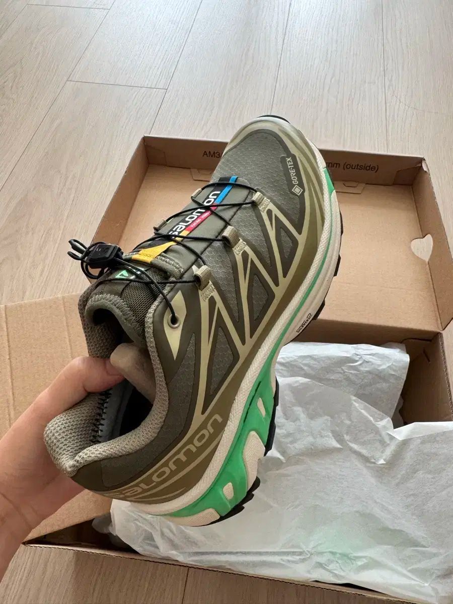 サロモン XT-6 ゴアテックス オリーブナイト 240