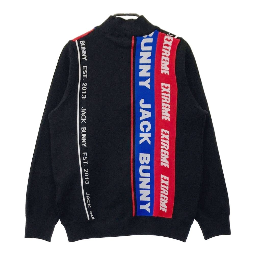 サイズ：1 JACK BUNNY ジャックバニー ハーフジップ長袖ニットセーター