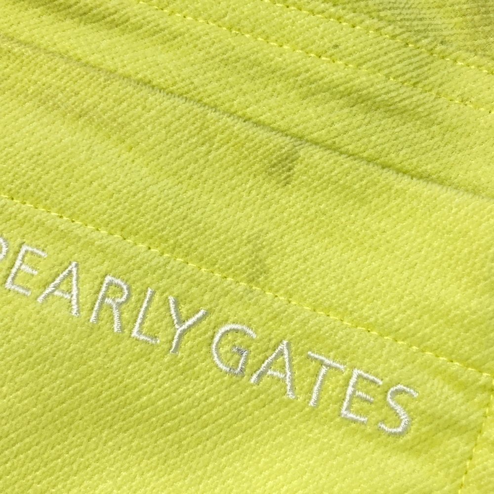  サイズ 1 PEARLY GATES パーリーゲイツ モデル 起毛 ストレッチスカート イエロー系 ゴルフウェア レディース ストスト スカート レディースウェア