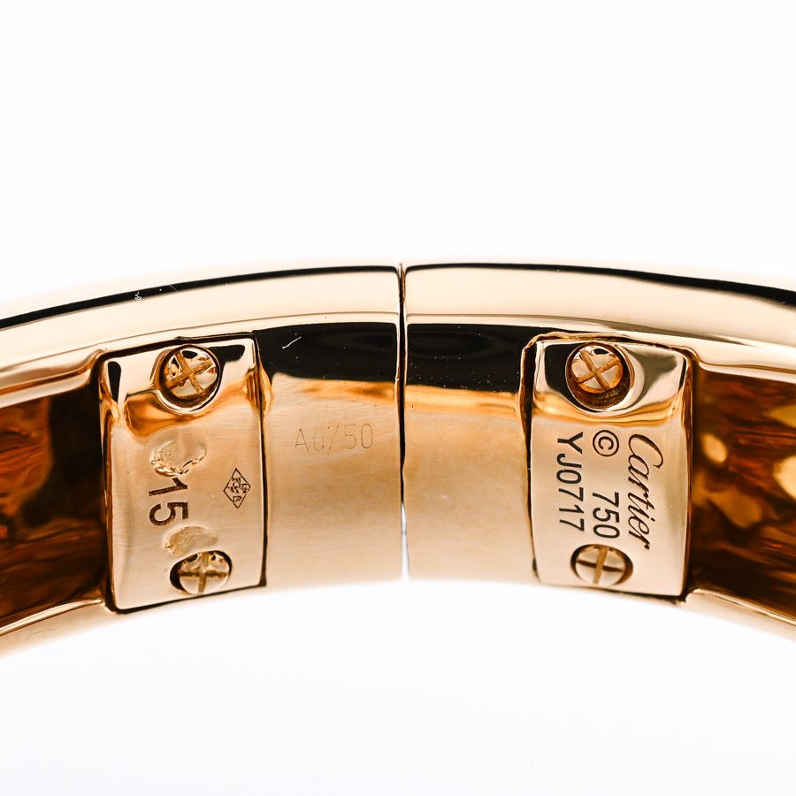 カルティエ バングル カルティエ CARTIER ラブ オープン バングル 18金 K18イエローゴールド