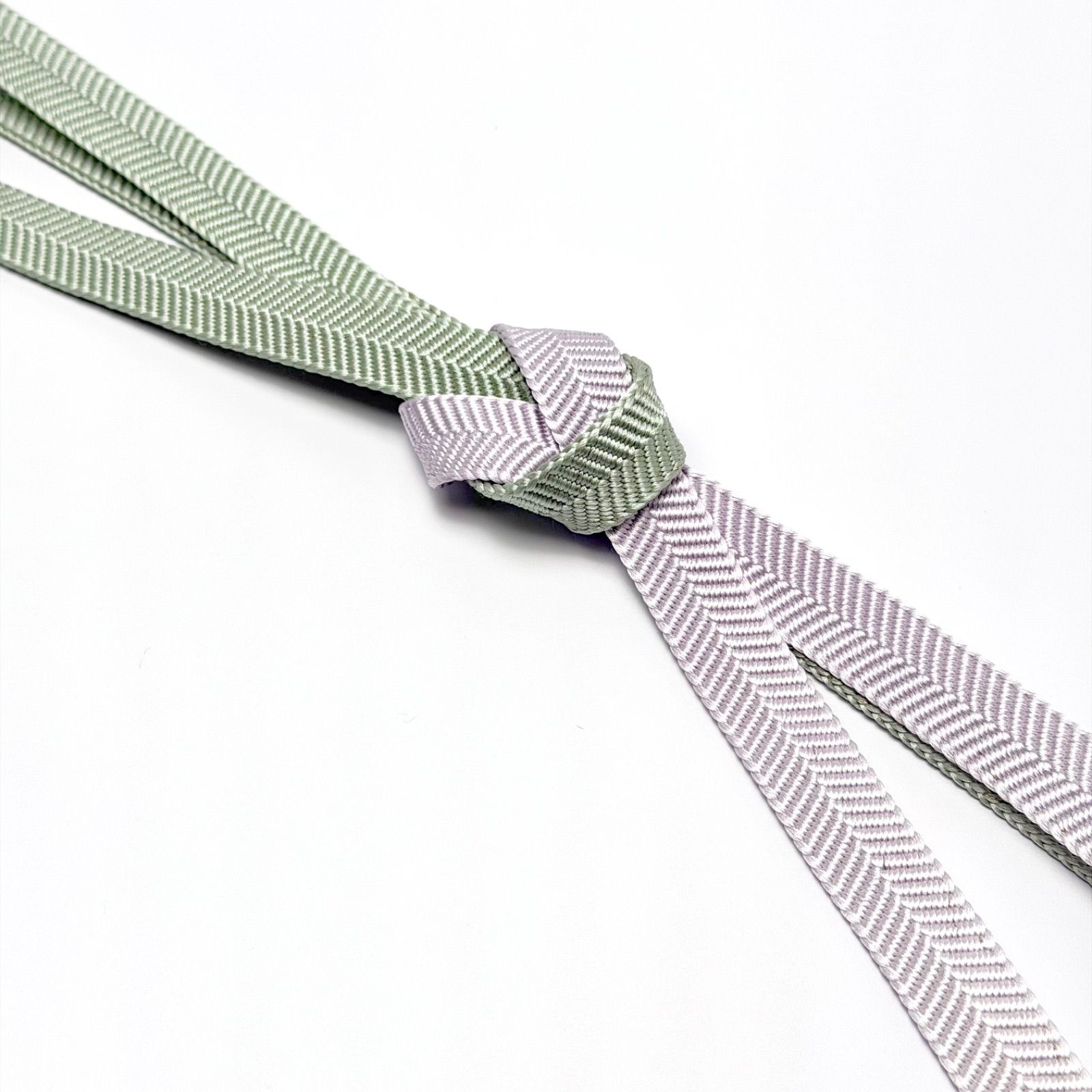 平和屋着物○和装小物 帯締め・帯揚げセット 刺繍 草花文 金彩 手組紐