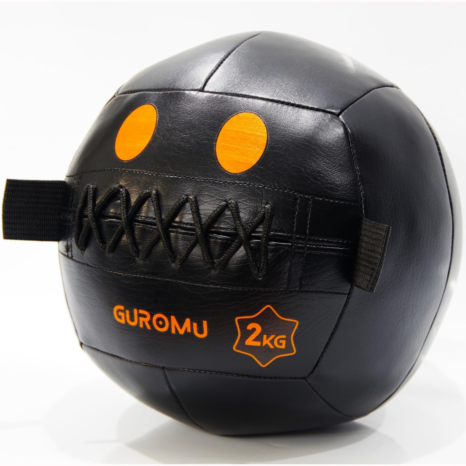 TENASGEAR グロム【やる気を引き出す頼れる相棒！】メディシンボール 2kg 直径25㎝ ソフト トレーニング ボール ウエイトボール スラムボール 体幹 筋トレ 器具