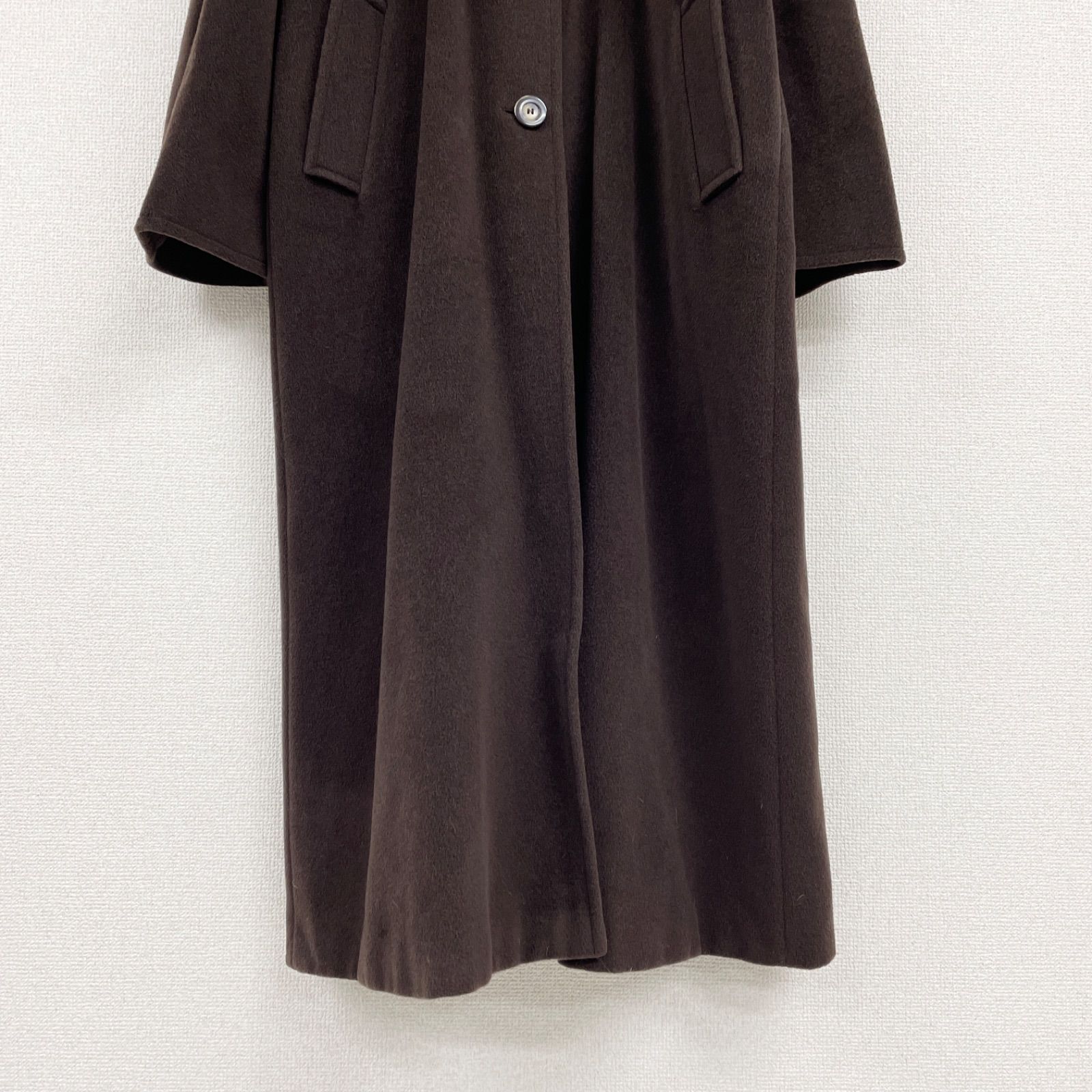 イタリア高級ブランドMARINA RINALDI ブラック ロングコート 23