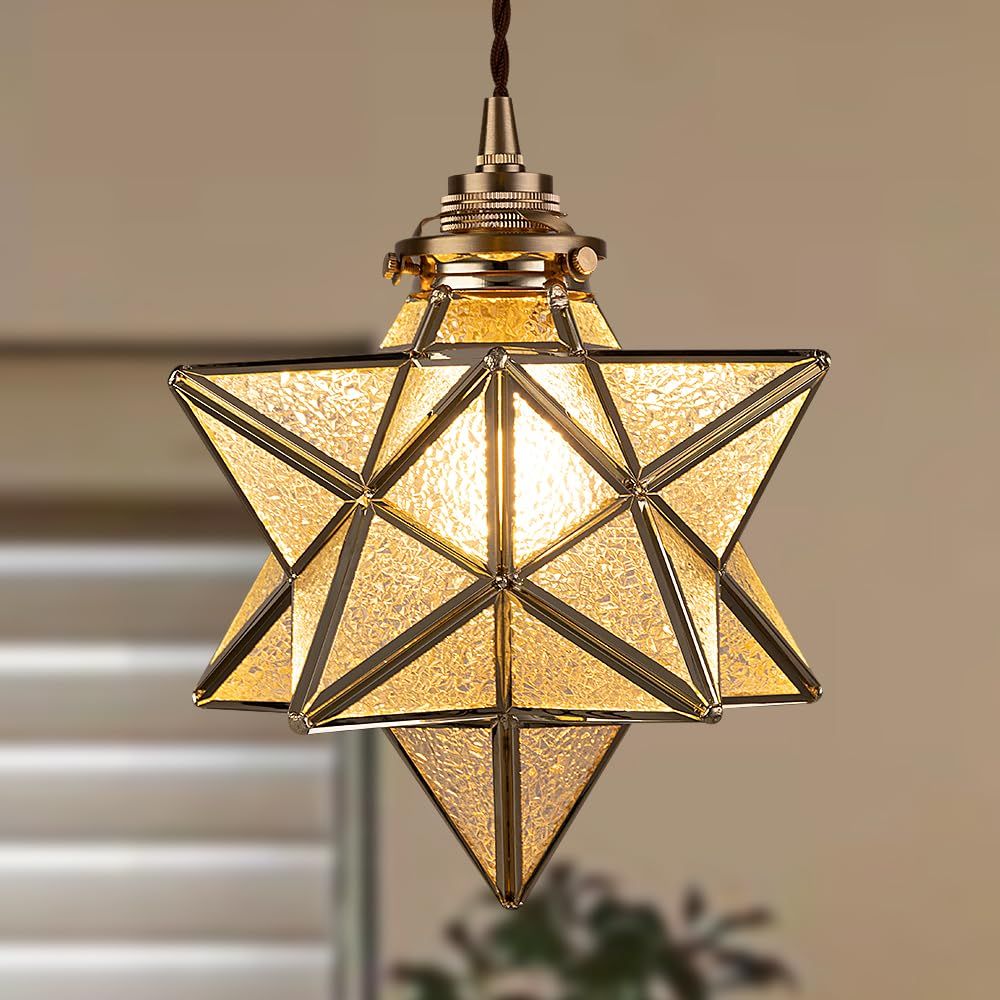 Cerdeco 幻想的に広がる星のシルエット テーブルライト スタンド照明