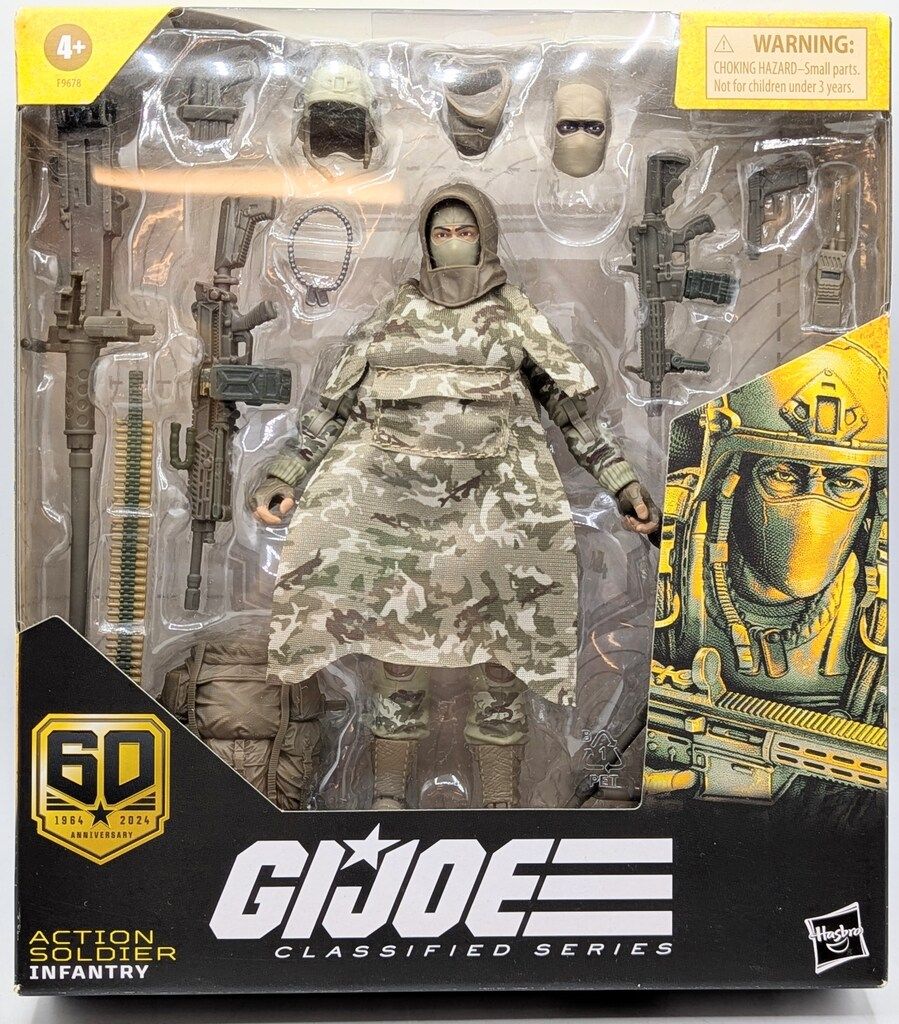 ご注文品 HASBRO CLASSIFIED SERIES ACTION SOLDIER /INFANTRY G.I. 【公式通販】