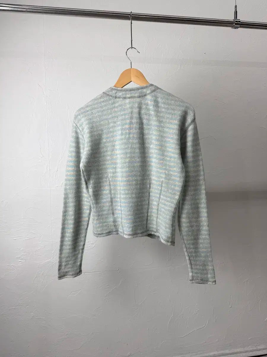  Krizia ストライプ カーディガン 長袖 カーディガン ボレロ アンサンブル