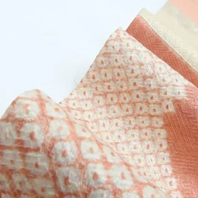 Y3602❁美品未着用 単衣 正絹 蘇州刺繡 絞り 手縫い仕立て 訪問着 着物 百華❀Y3653◇美品未着用 正絹 蘇州刺繡 絞り 仕付け糸付 手縫い 訪問