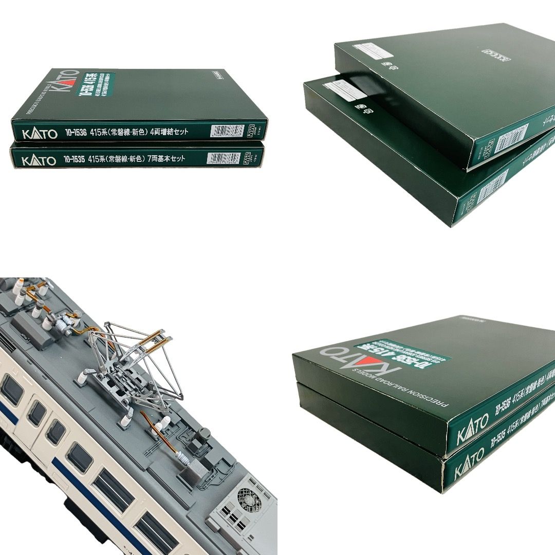 KATO 10-1535 10-1536 415系 常磐線 新色 7両基本セット + 4両増結