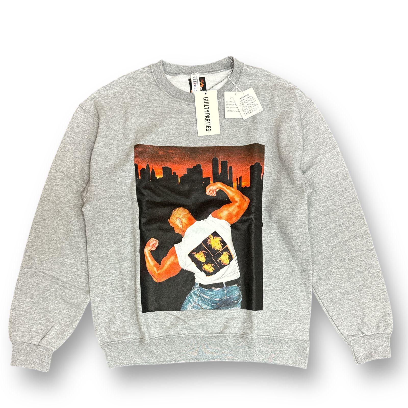 参考上代19800円 未使用 WACKO MARIA CREW NECK SWEAT SHIRT クルー 