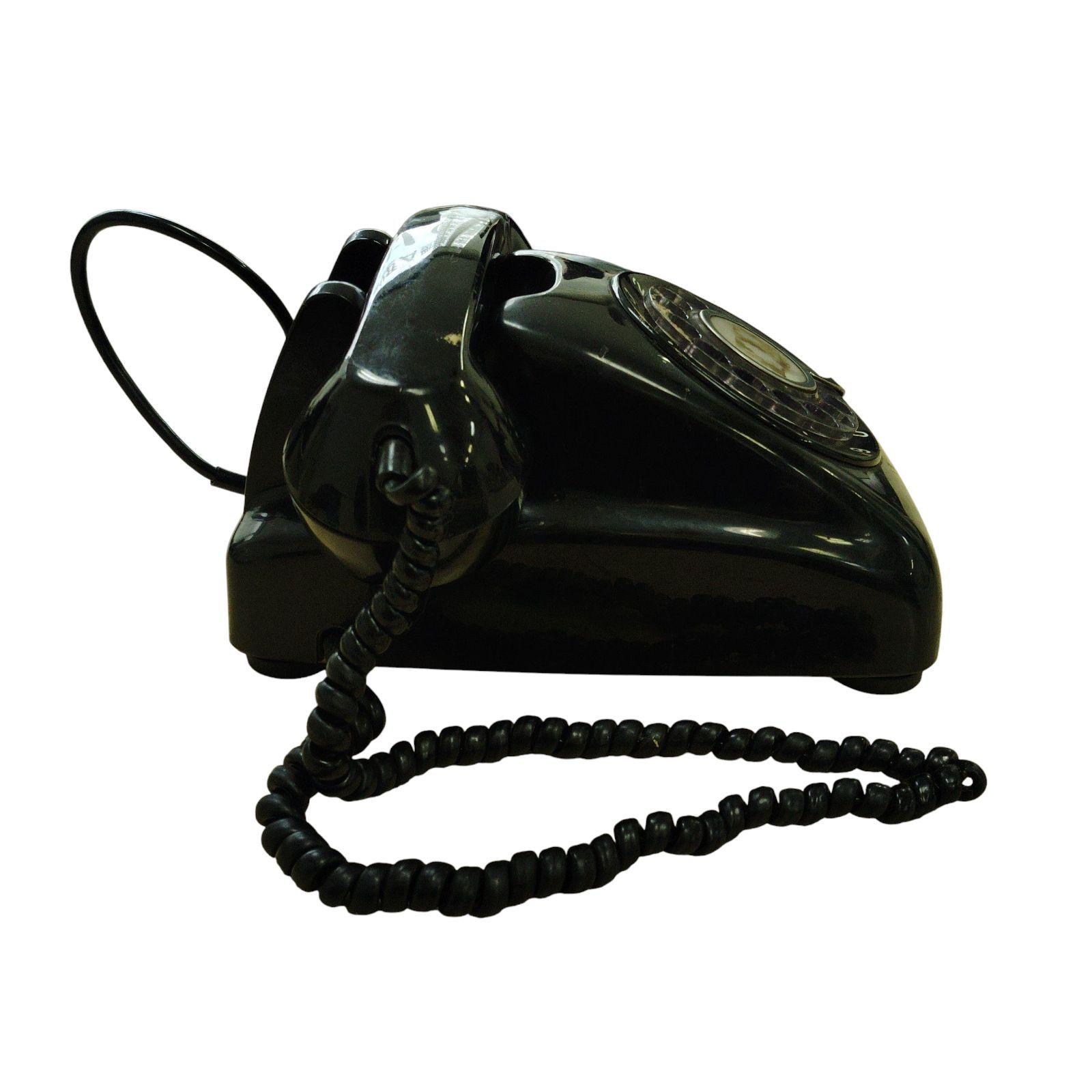 昭和レトロ アンティークダイヤル式電話 Amazon | EnergyPower 高級アンティーク調 ダイヤル式電話器 アナログ