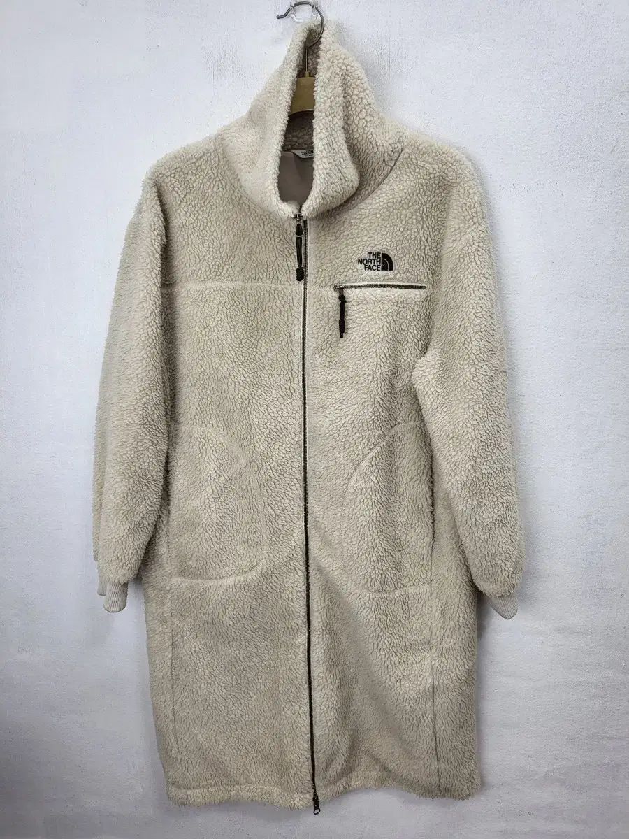 THE NORTH FACE ザノースフェイス 뽀글이 フリース ロング ロング アイボリー M