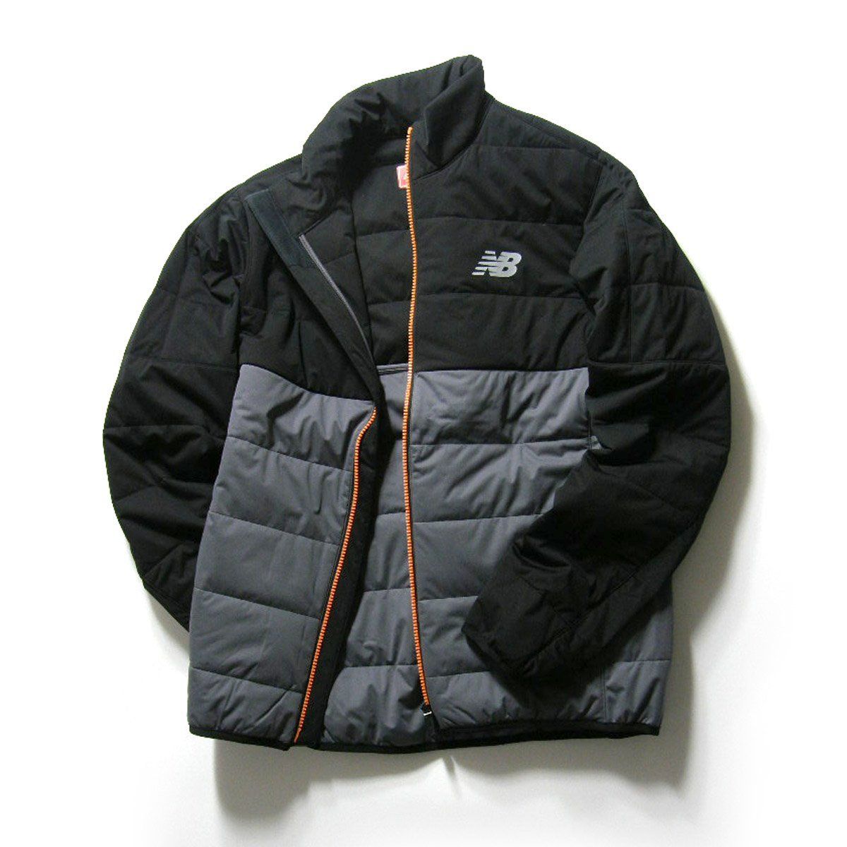 New Balance Golf × THERMOLITE EcoMade ニューバランスゴルフ × サーモライト エコメイド 撥水 防風 ストレッチ 軽量FLEX-IELD 中綿 フルジップ ブルゾン アウター | 秋冬