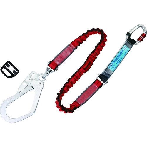 藤井電工 フルハーネス用ランヤード レッド THL-NV93SV-21KS-RE-R23-BP