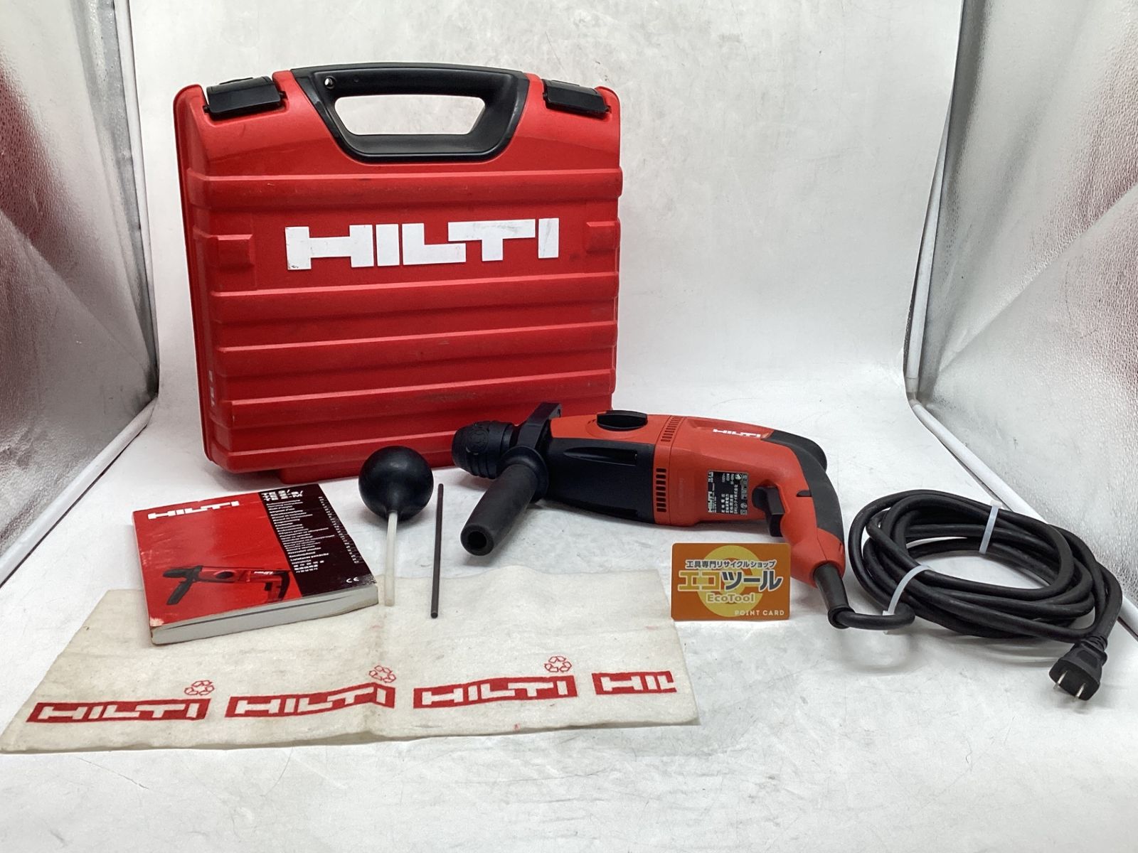 〇HILTI ヒルティ SDSプラス電動ロータリーハンマドリル TE2 ITE4P2SCU4PC エコツール豊田インター店 M02