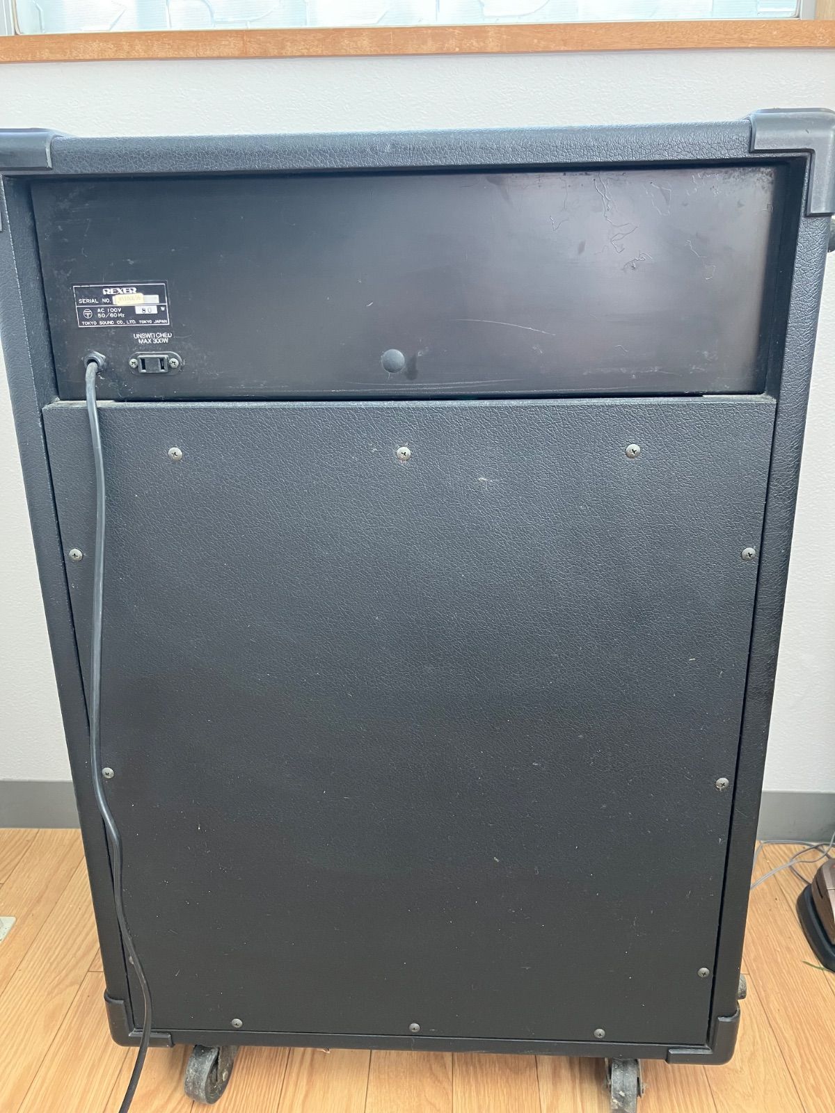 【入手困難品】REXER レクサー アンサンブルアンプ MA-120R REXER MA-120 アンプの通販 by パチスロshop｜ラクマ