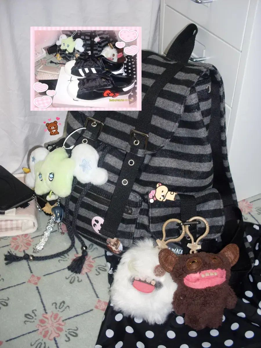 テンゼンズ ウール ストライプバックパック ファヒ島