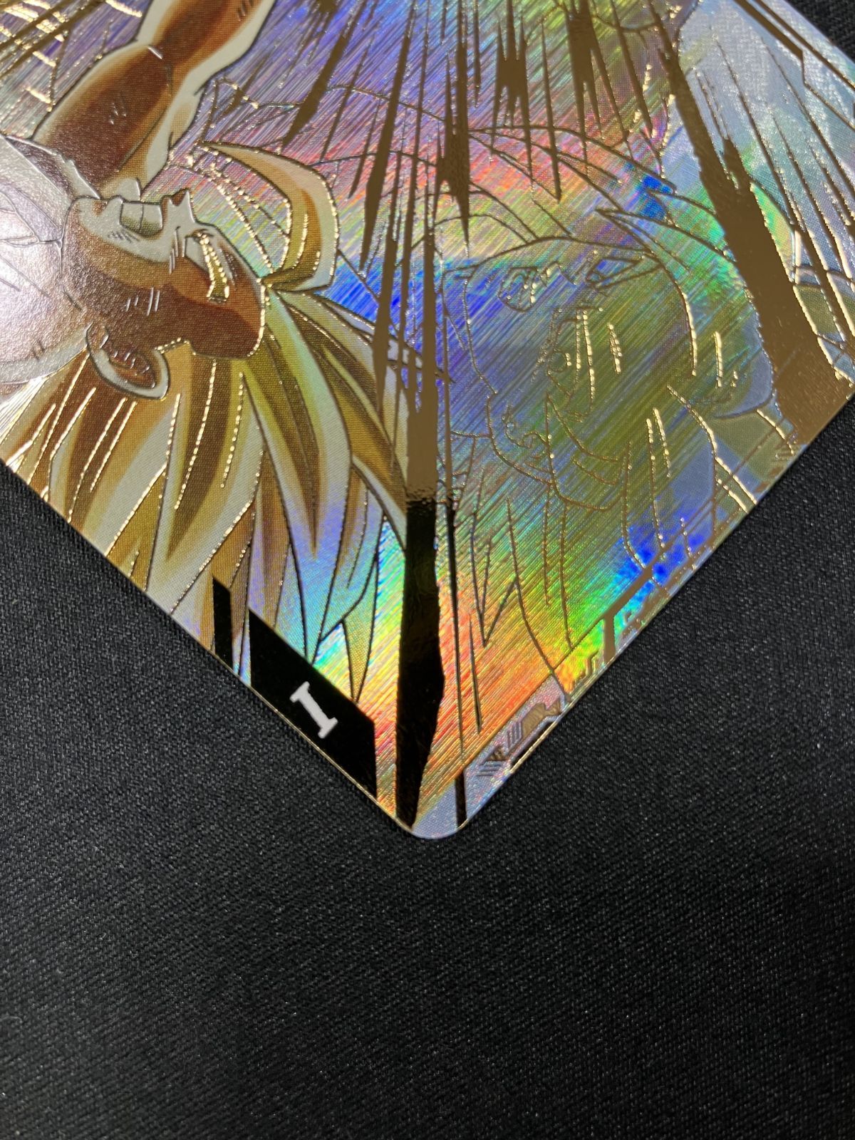 着用1回 ドラゴンボールスーパーダイバーズ 孫悟飯 少年期 超爆裂かめはめ波 GDR SDV5-008 トレカ TCG 266