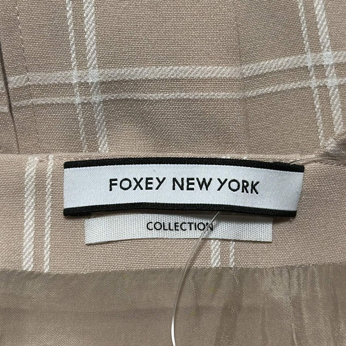 ロング チェック柄