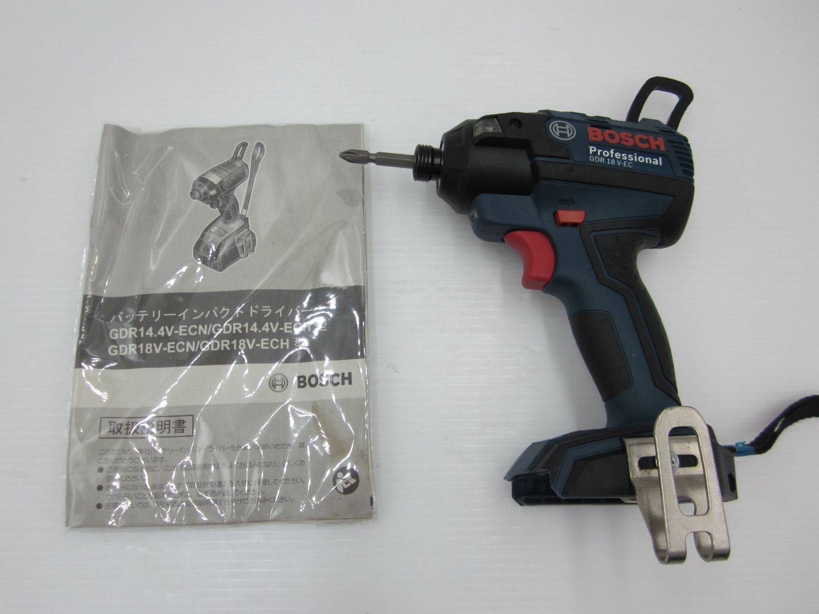 領収書発行可 BOSCH インパクトドライバー GDR 18V-EC