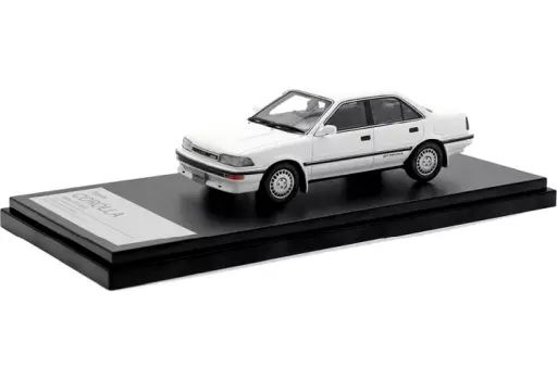 ミニカー 1 43 Toyota COROLLA Sedan GT 1987 スーパーホワイトII ハイ ストーリーシリーズ HS 457 WH