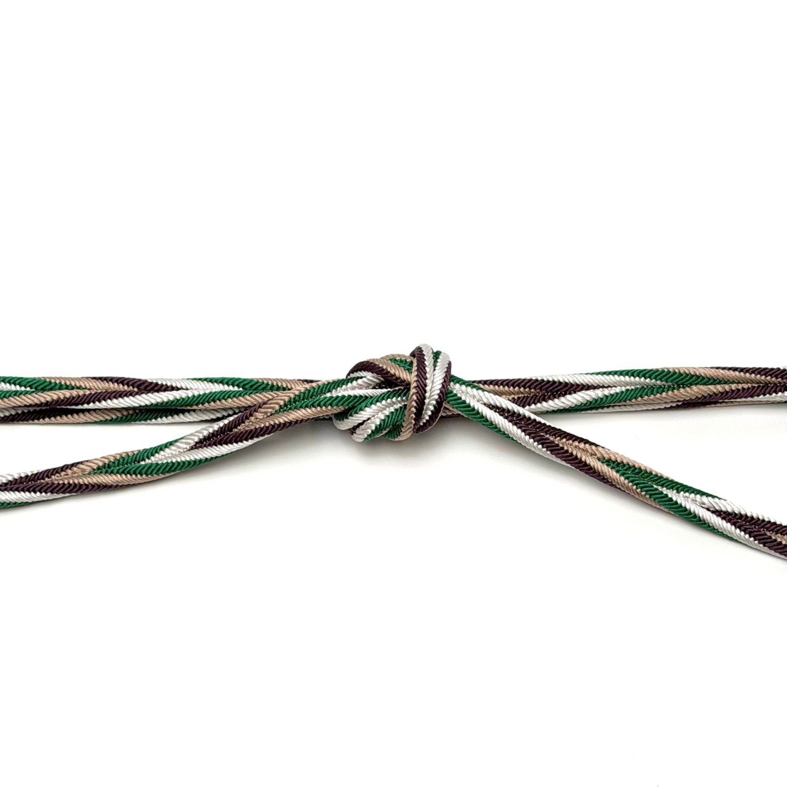 帯締め 衿秀 洋角組 四色ひねり 0047