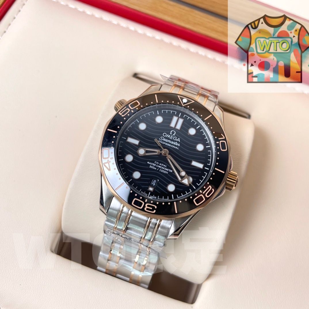 波状凹みセラミック文字盤とセラミックベゼルが完璧に融合 WTO輸入