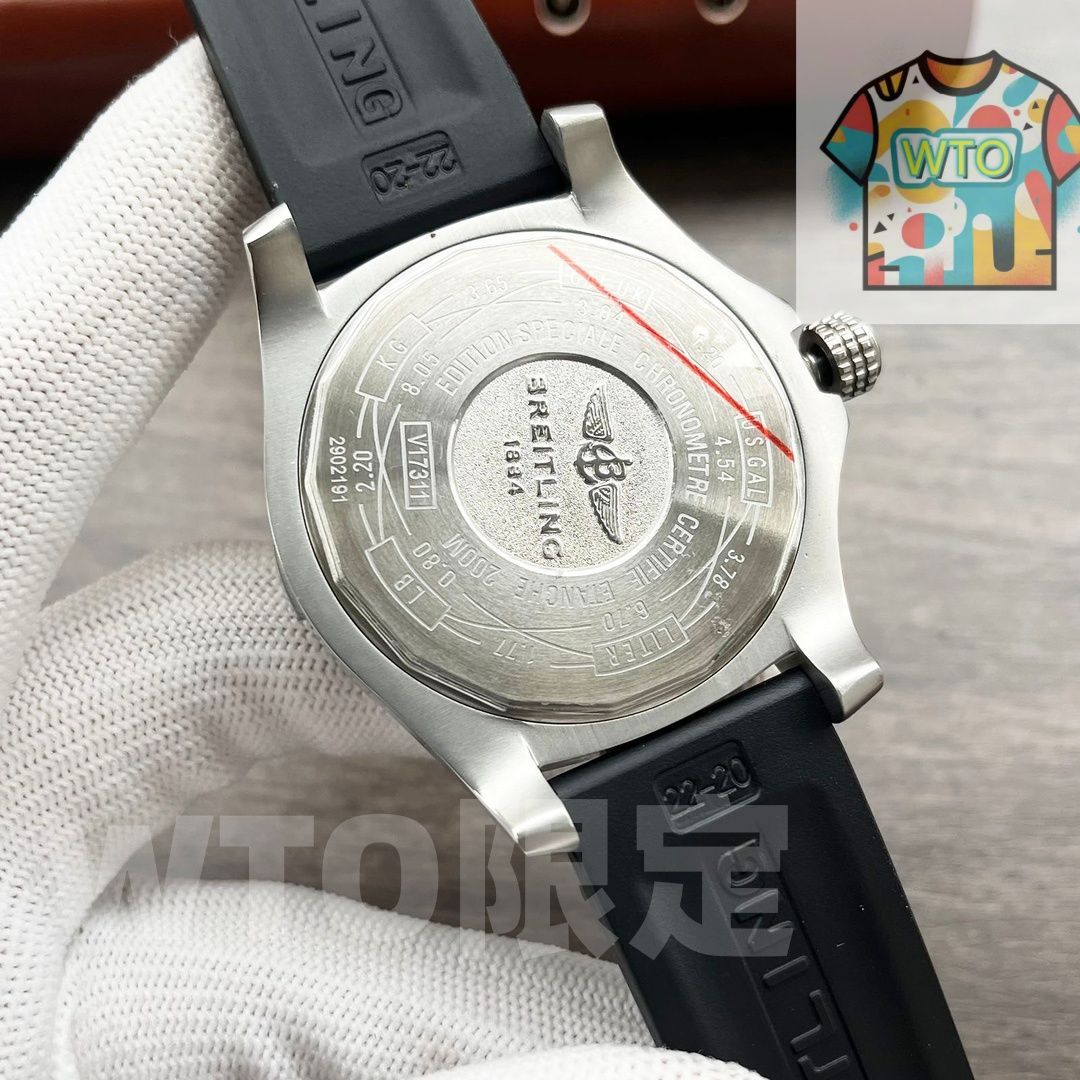  WTO通販 Breitling ブライトリング アヴェンジャーシリーズ 歴史を変える使命を負う WTO輸入 OMP 58 腕時計(デジタル) 時計