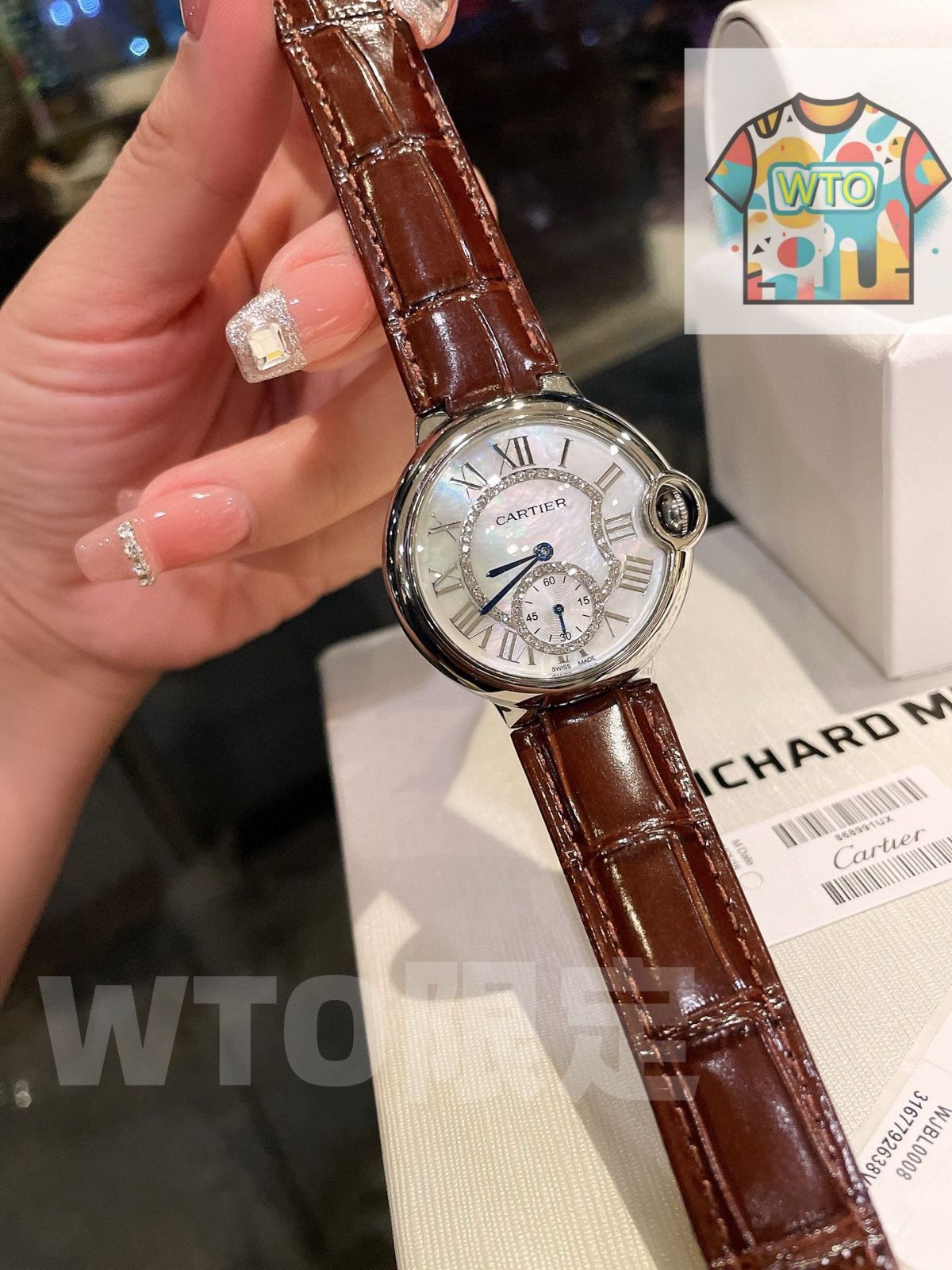 教育 WTO通販 Cartier カルティエ ブルーバルーン 優雅-WTO輸入-LGU44 【決算30％】