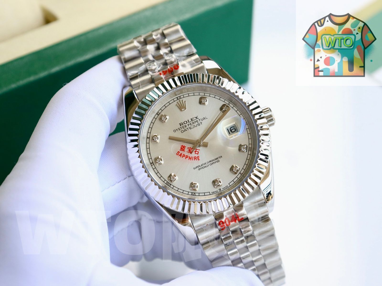 WTO通販 Rolex ロレックス ログ型 時計の走時が正確-WTO輸入-FNU68