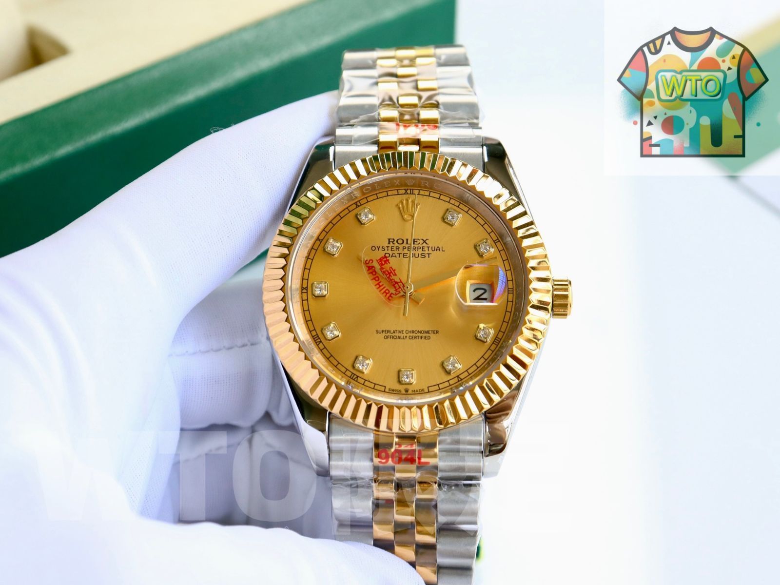 WTO通販 Rolex ロレックス ログ型 時計の走時が正確-WTO輸入-ICT19