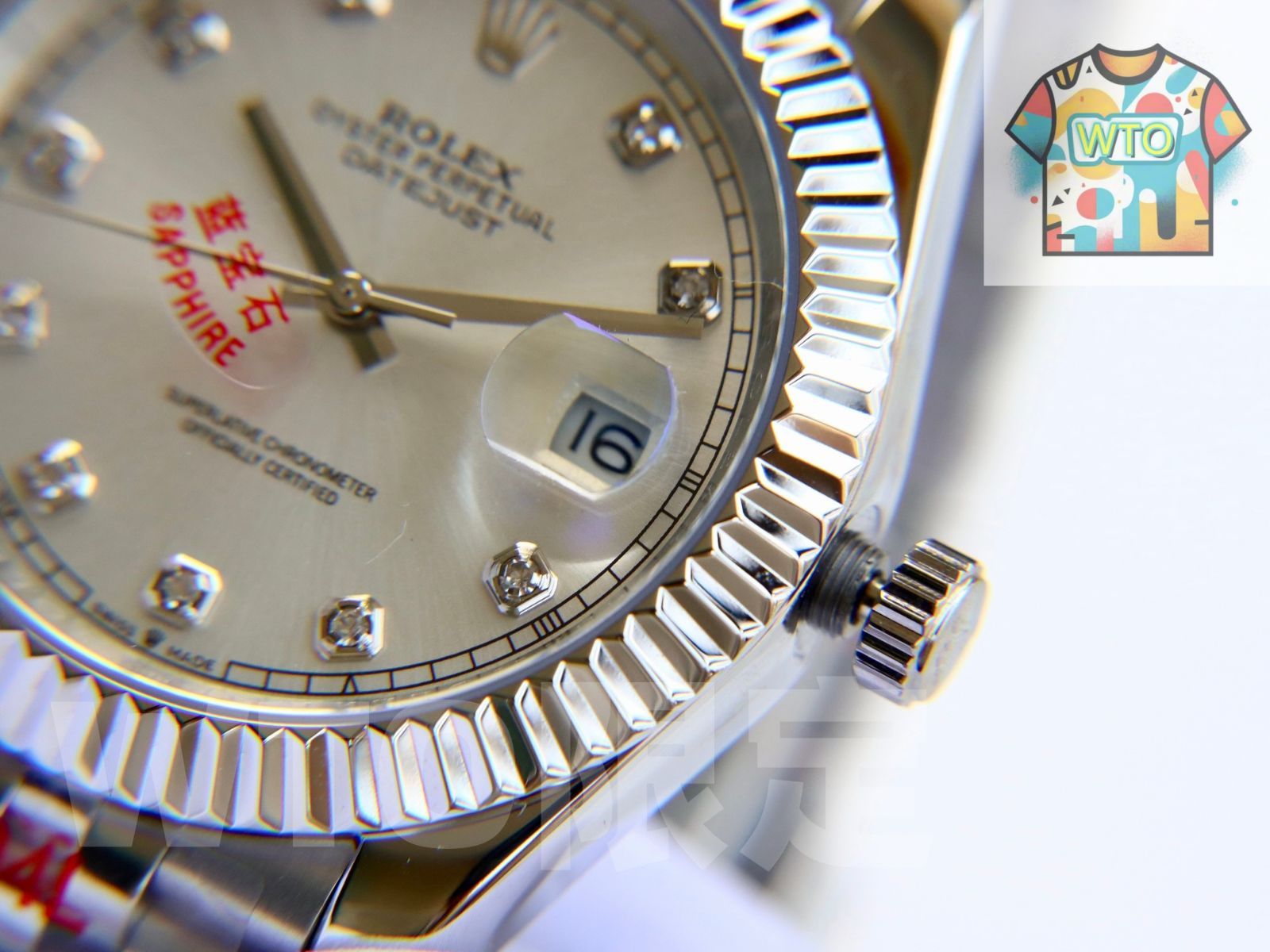  WTO通販 Rolex ロレックス ログ型 時計の走時が正確 WTO輸入 FNU 68 腕時計(デジタル) 時計