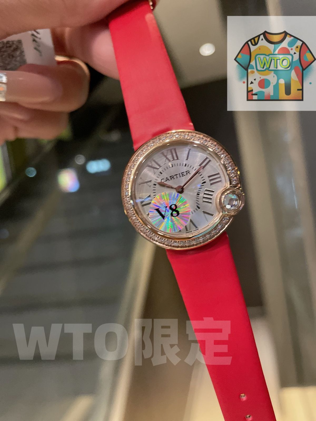 WTO通販 Cartier カルティエ ホワイトバルーン 精巧-WTO輸入-YFV61