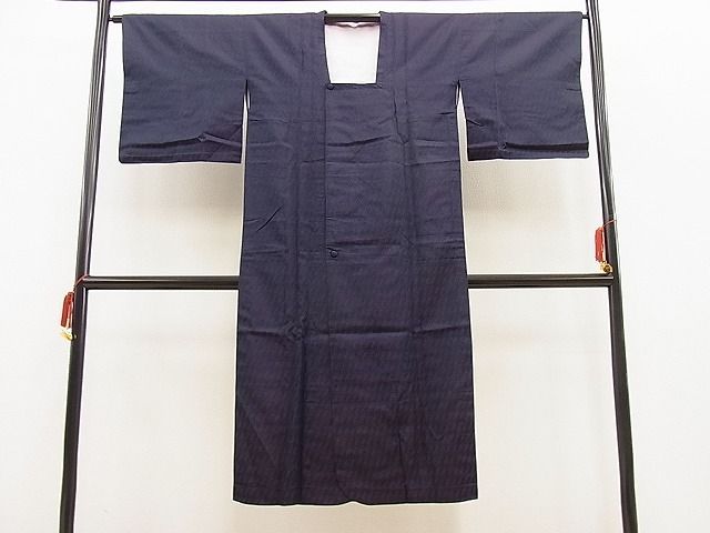 平和屋着物 道行コート ロング丈 雨コート 吉祥文 洗える着物 fw