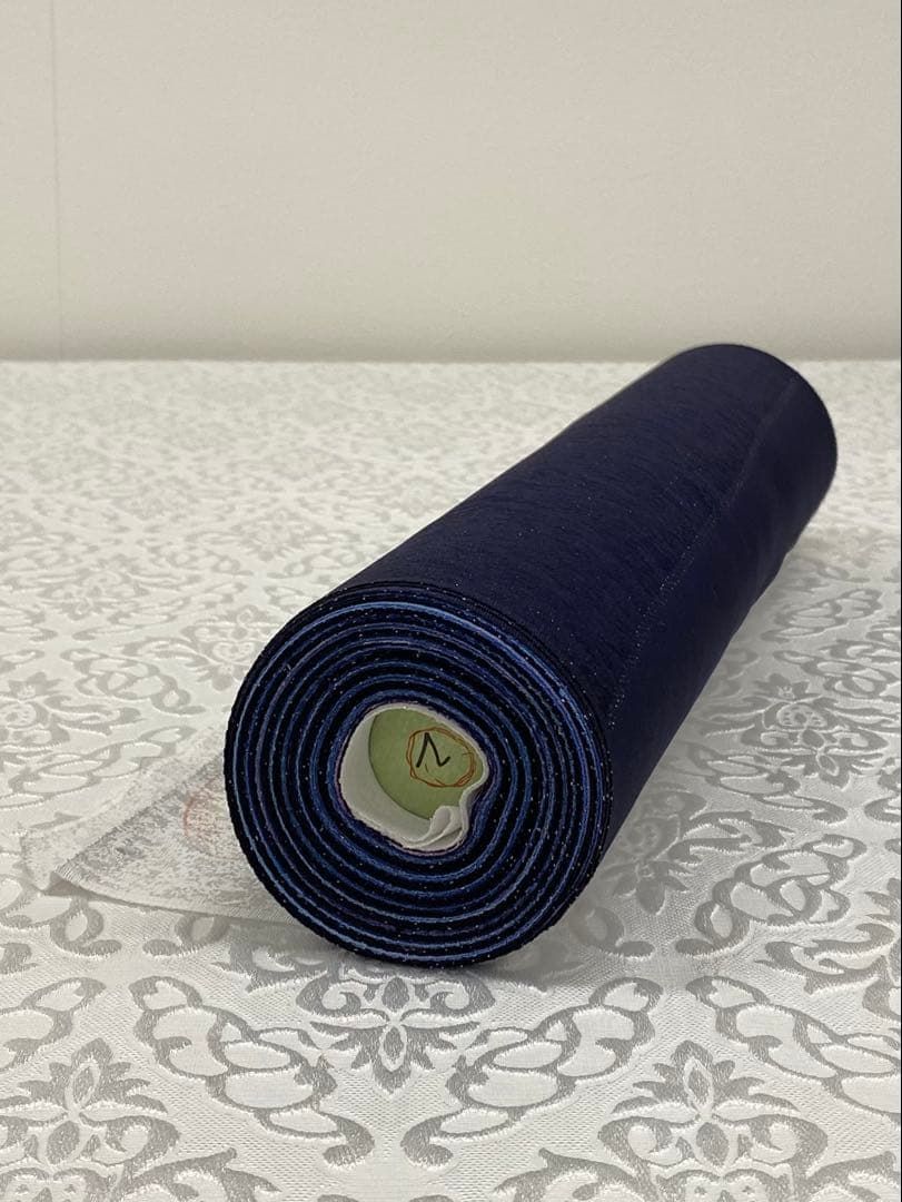 吉野一廉 銀通し 小紋 反物 正絹 着尺 落款入 作家物 No.② - メルカリ