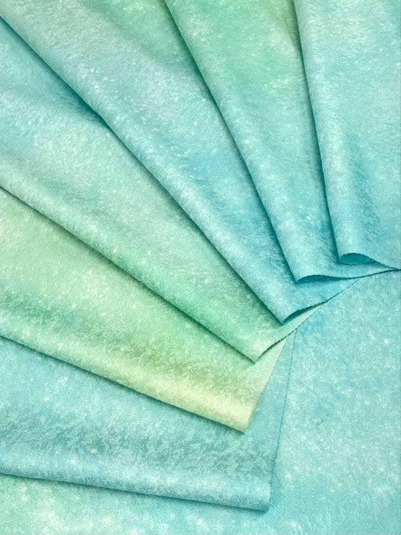 吉野一廉 銀通し 小紋 反物 正絹 着尺 落款入 作家物 No.64 - メルカリ