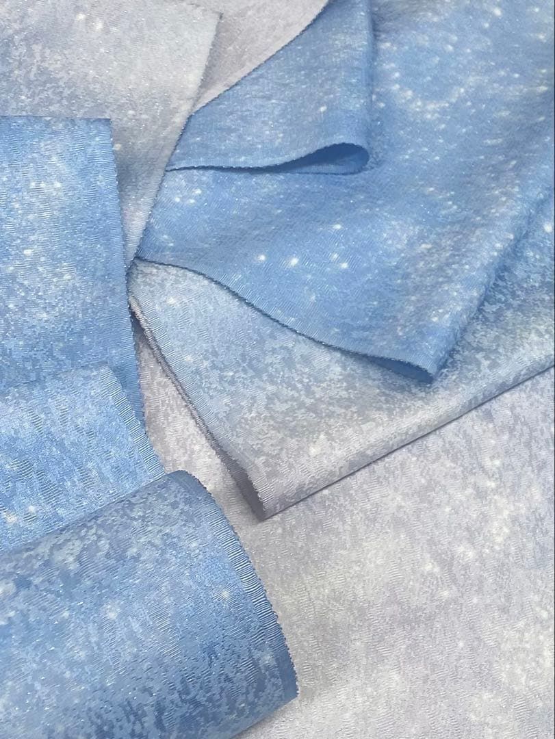 吉野一廉 銀通し 小紋 反物 正絹 着尺 落款入 作家物 No.76 吉野一廉 銀通し 小紋 反物 正絹 着尺 落款入 作家物 No.76 - メルカリ