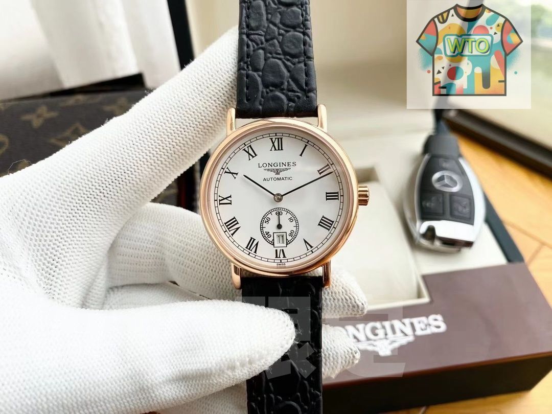 今日 Longines ロンジン 自動巻き機械式機芯を特徴とする