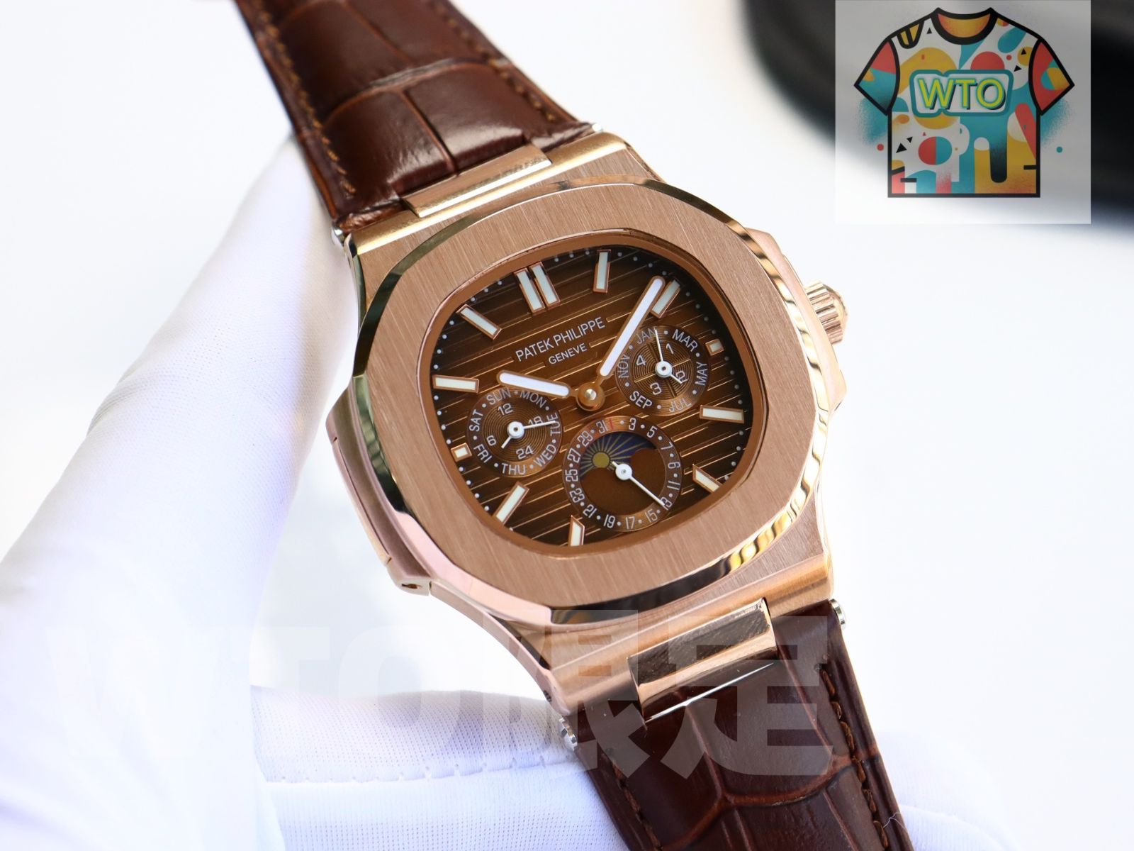 今日 Patek Philippe パテックフィリップ ネロイディア 316Lステンレススチールケースを特徴とする