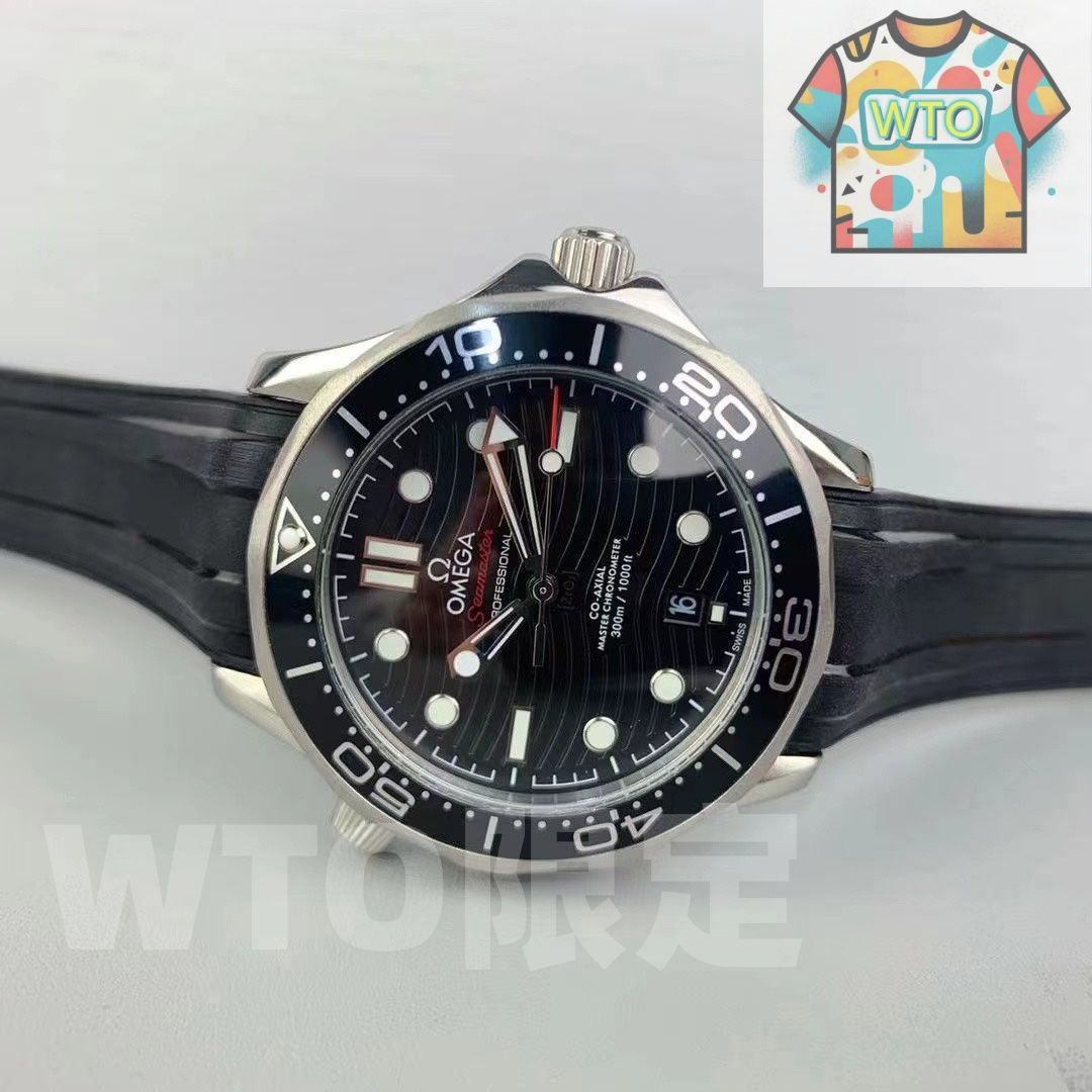  WTO通販 OMEGA オメガ シーマスターシリーズ 360度回転 なセラミックベゼルを特徴とする WTO輸入 OHF 33 腕時計(デジタル) 時計