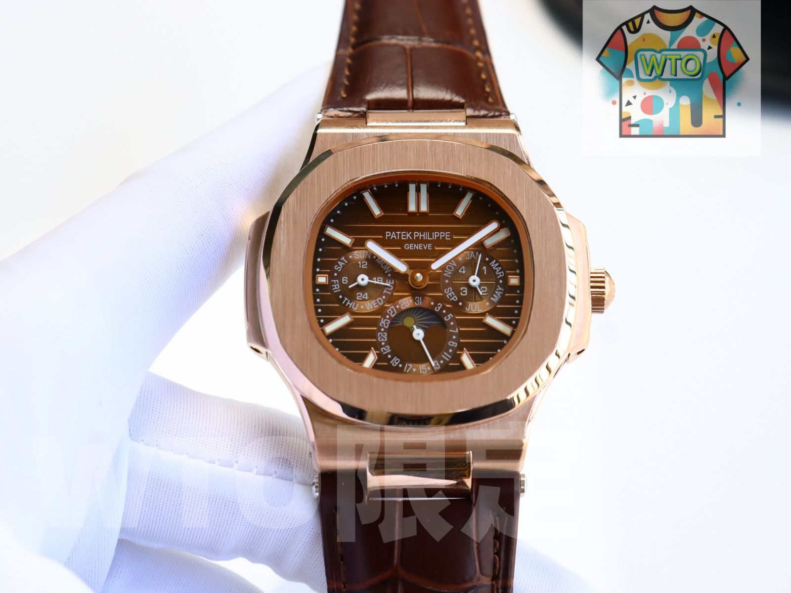 今日 Patek Philippe パテックフィリップ ネロイディア 316Lステンレススチールケースを特徴とする