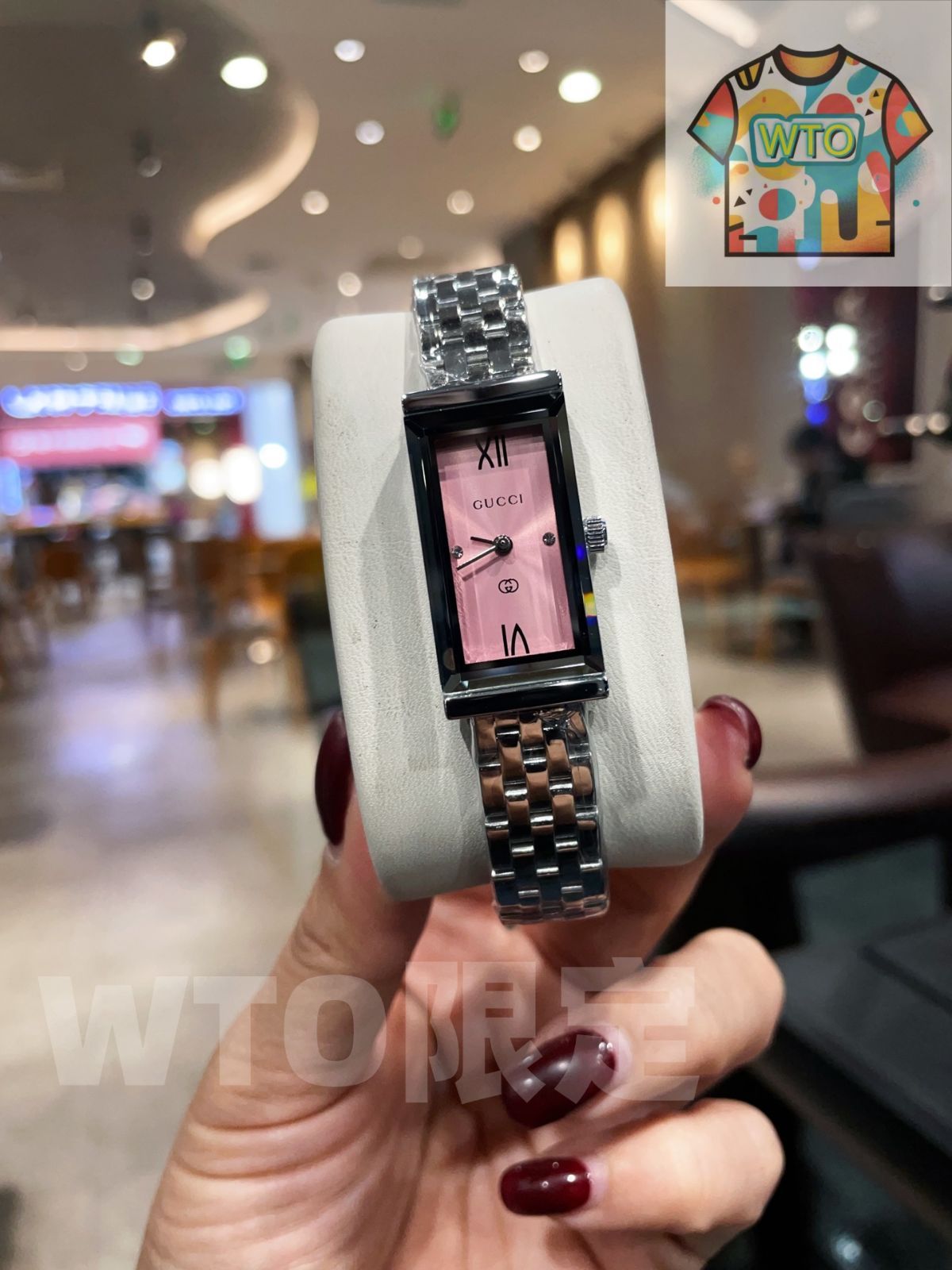 今日 Gucci グッチ ジーフレーム シリーズ エレガントな長方形ケースを特徴とする